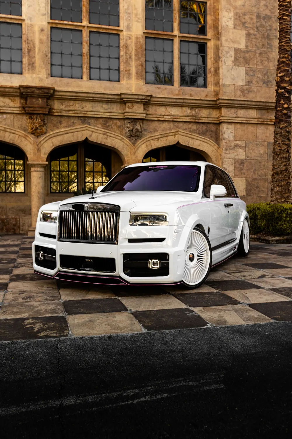 White Rolls-Royce Cullinan after paint correction and protection