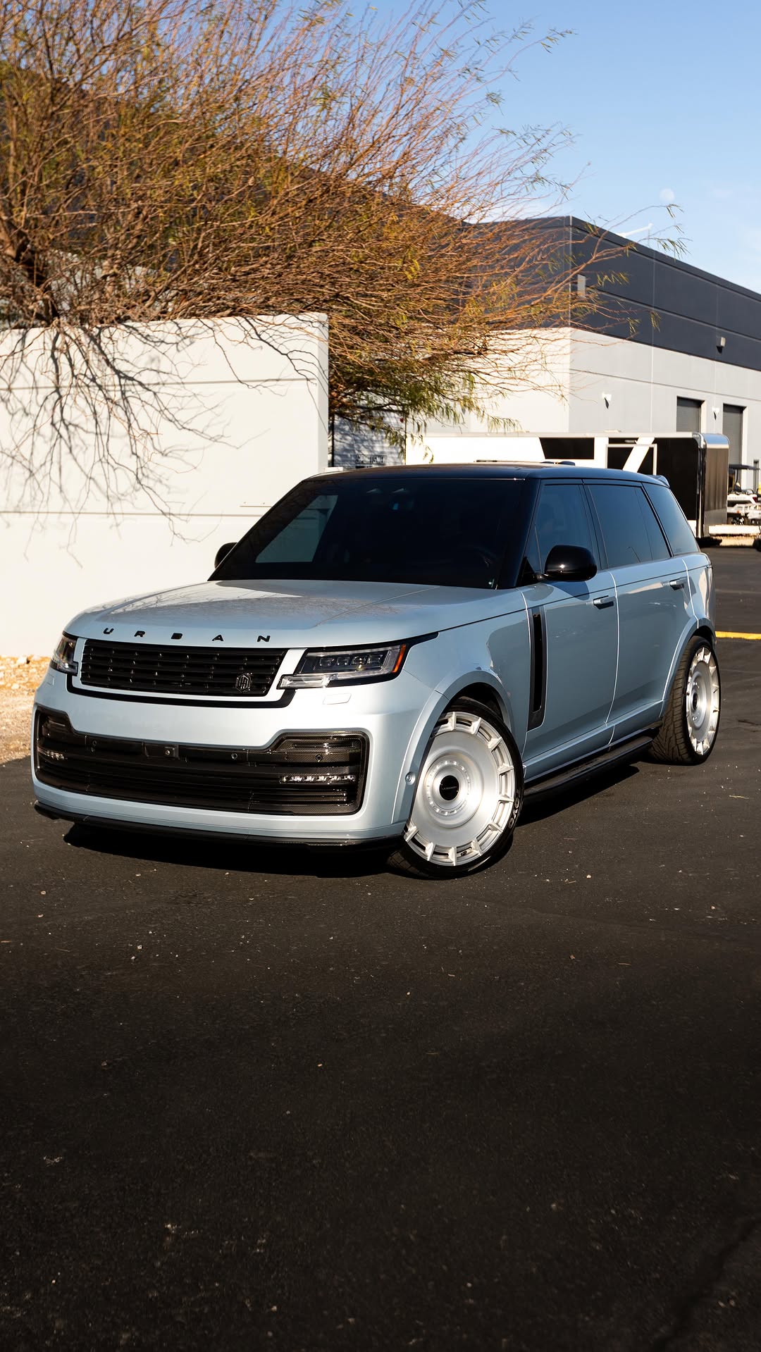 Range Rover Urban edition with ceramic tinted windows