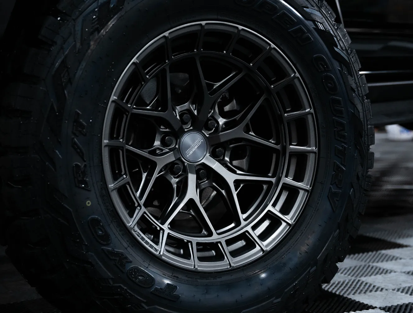 Ford Bronco on Vossen forged wheels built by Lusso Auto Design